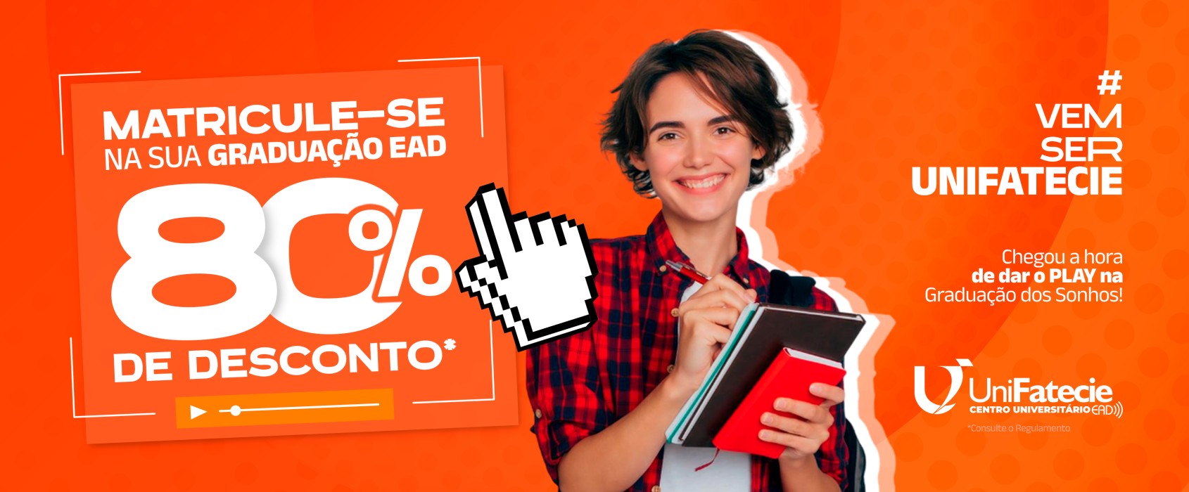 80% de DESCONTO na GRADUAÇÃO que deseja !